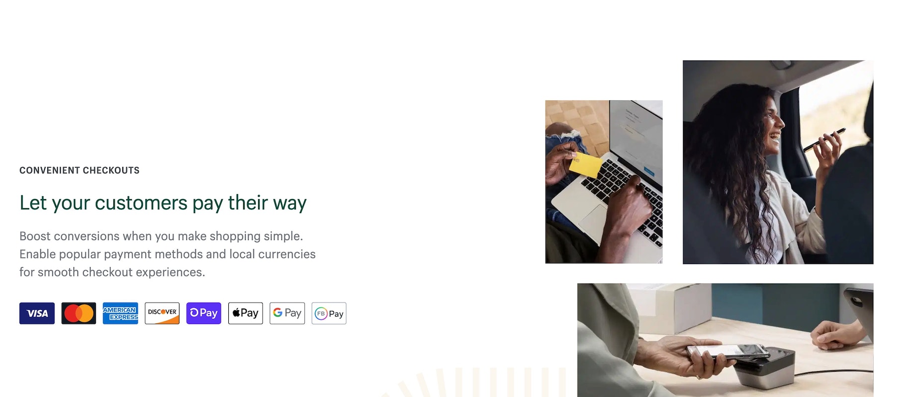 Shopify和亚马逊的支付方式