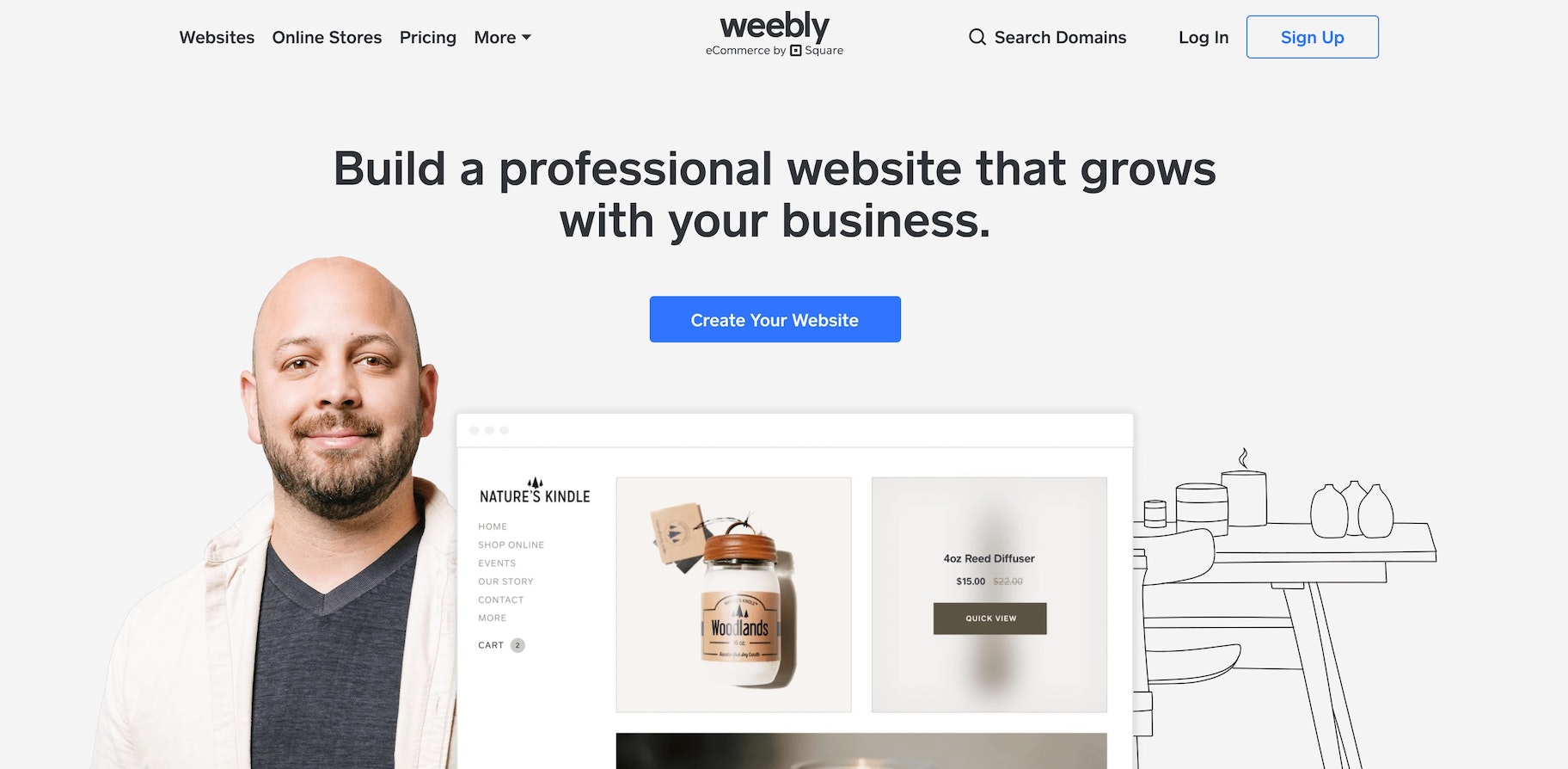 实惠的Etsy替代品:Weebly