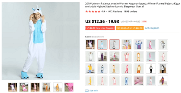 Consider dropshipping these unicorn onesies in the winter