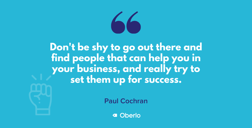 Paul Cochran talks about outsourcing