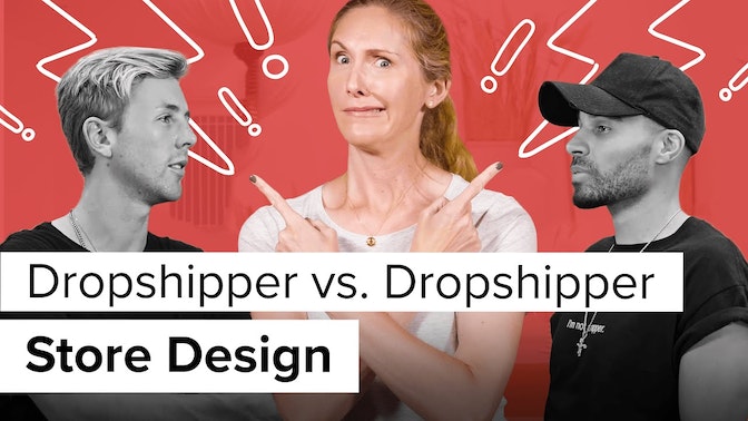 Dropshipper vs Dropshipper商店设计