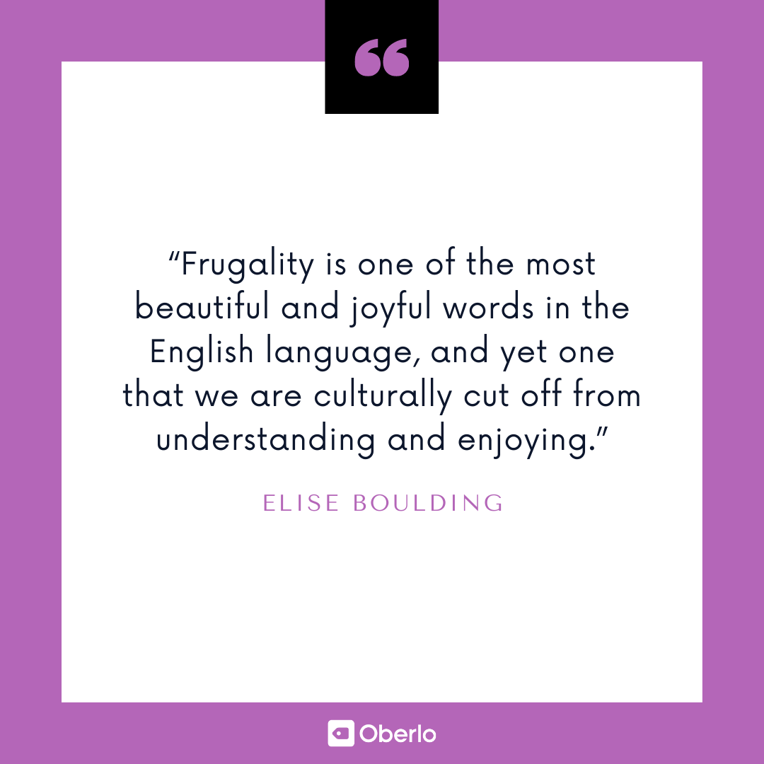 个人理财策略:Elise Boulding引用