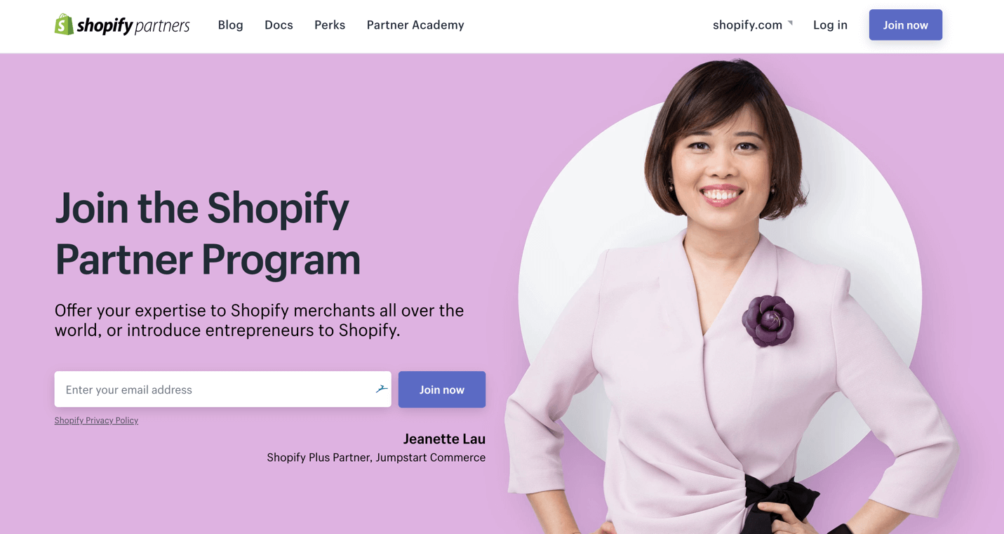 什么是shopify的合作伙伴