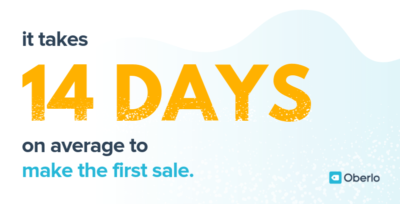你的第一次销售平均需要14天