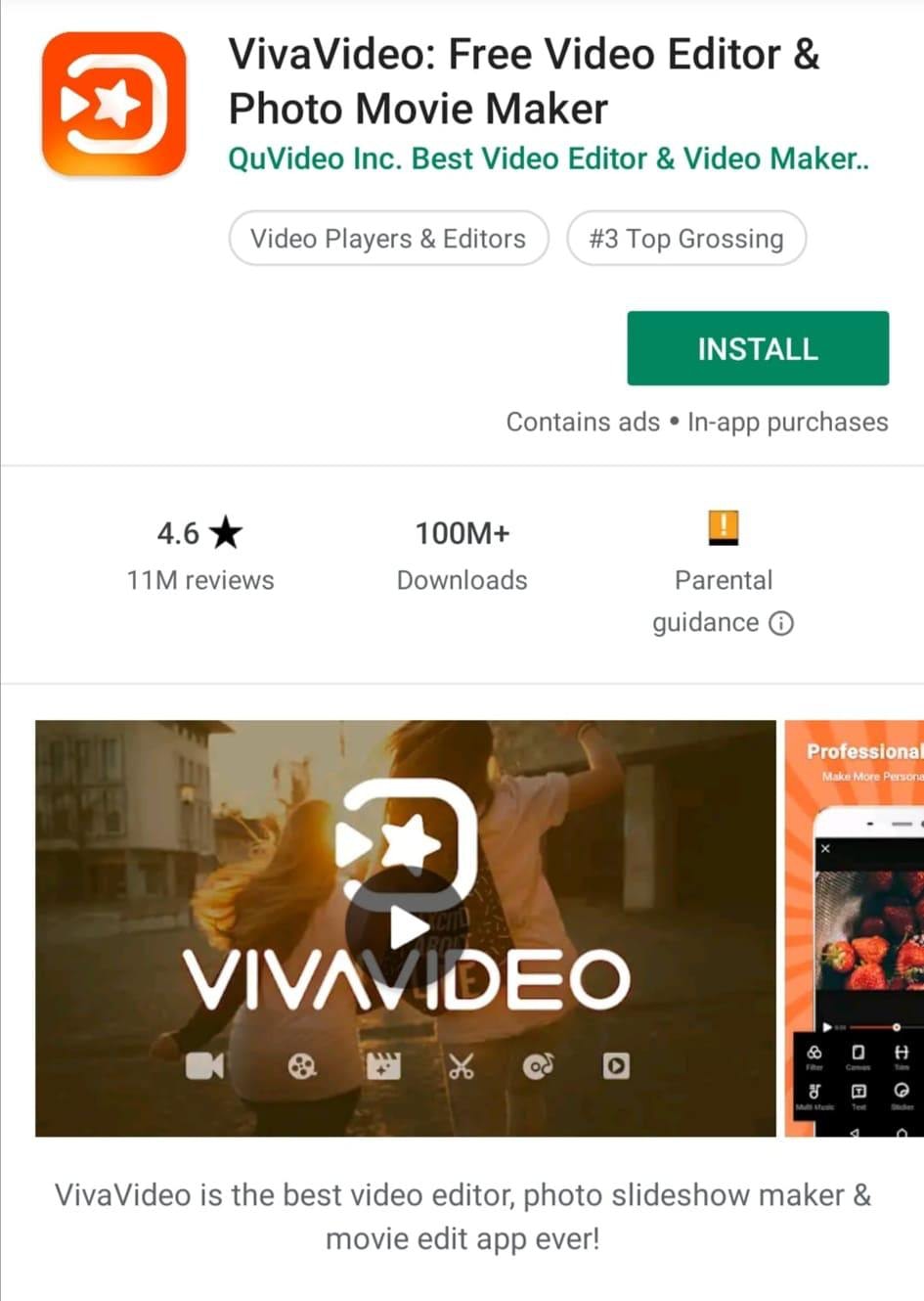 VivaVideo手机视频编辑器