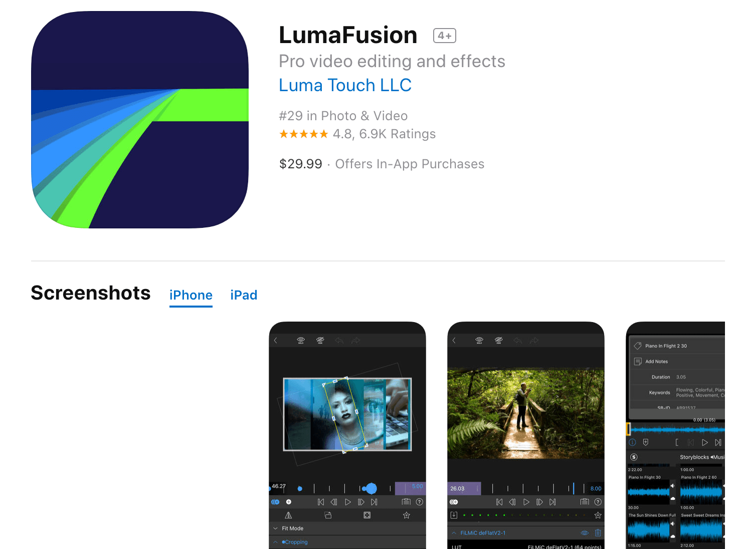 LumaFusion移动视频编辑