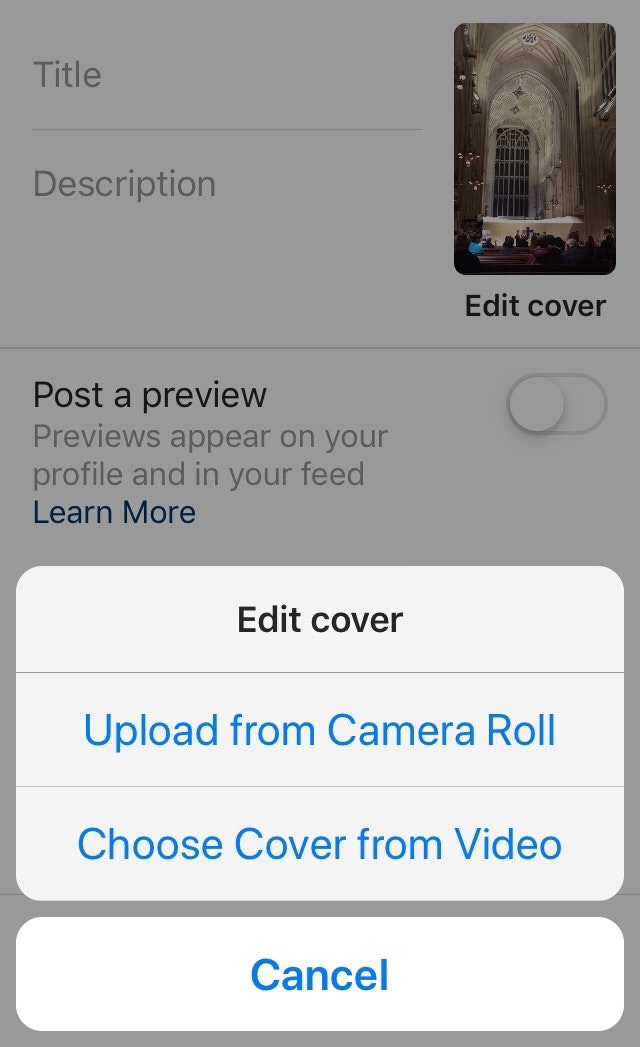 Instagram视频封面图片