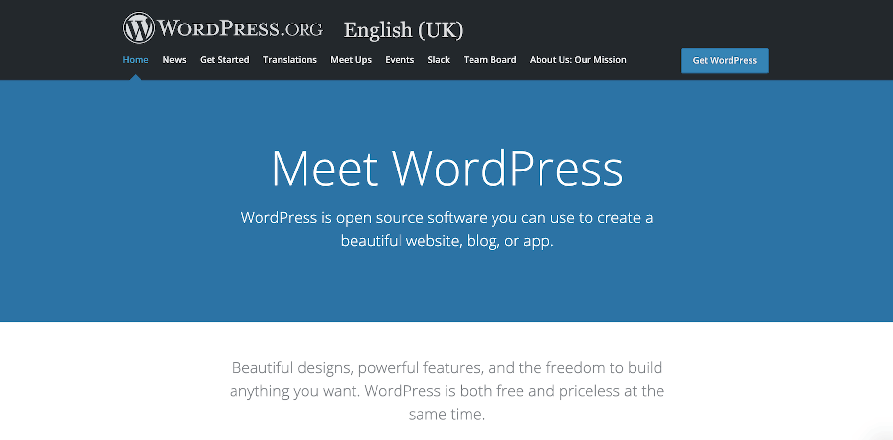 创建一个WordPress网站