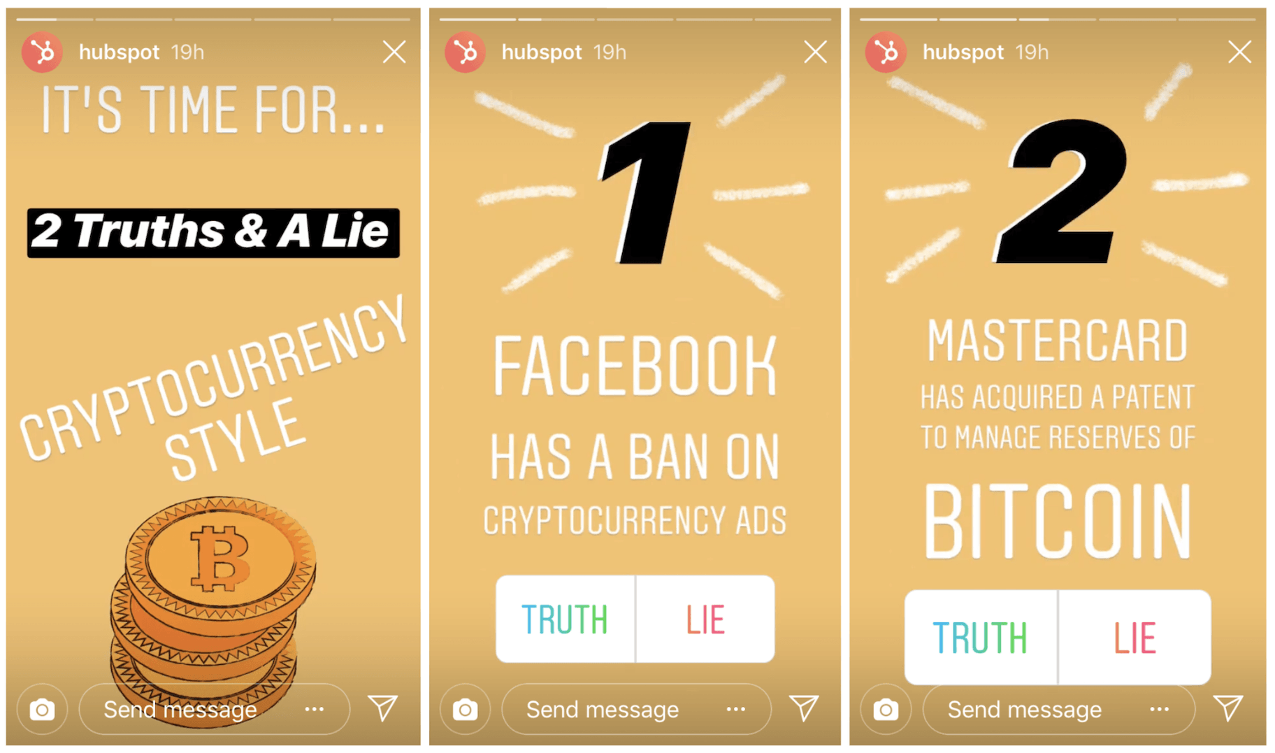 HubSpot的Instagram的故事