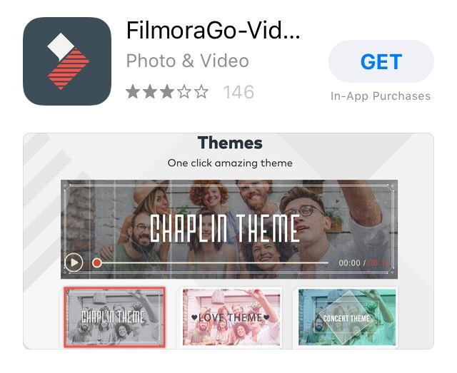FilmoraGo视频编辑App