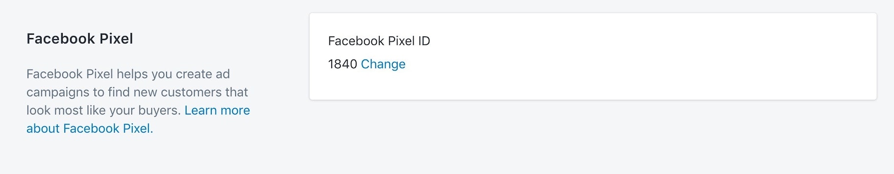 在Shopify中插入Facebook像素ID