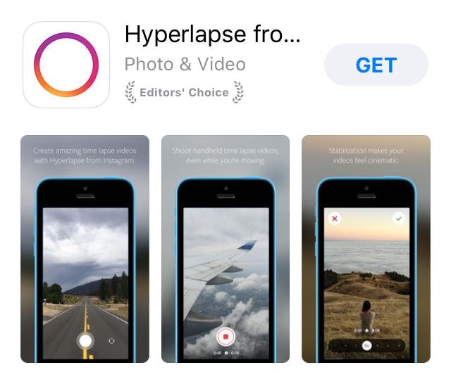 Hyperlapse视频编辑App