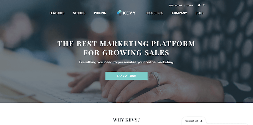 电子邮件营销平台:Kevy