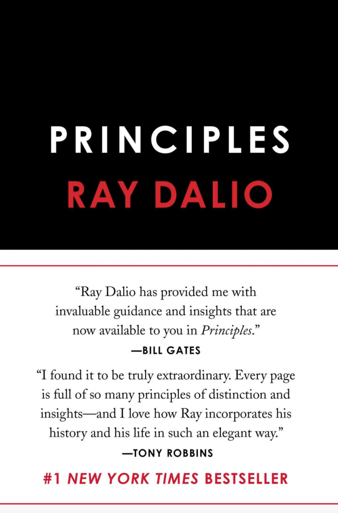 《原则:生活与工作》作者:Ray Dalio