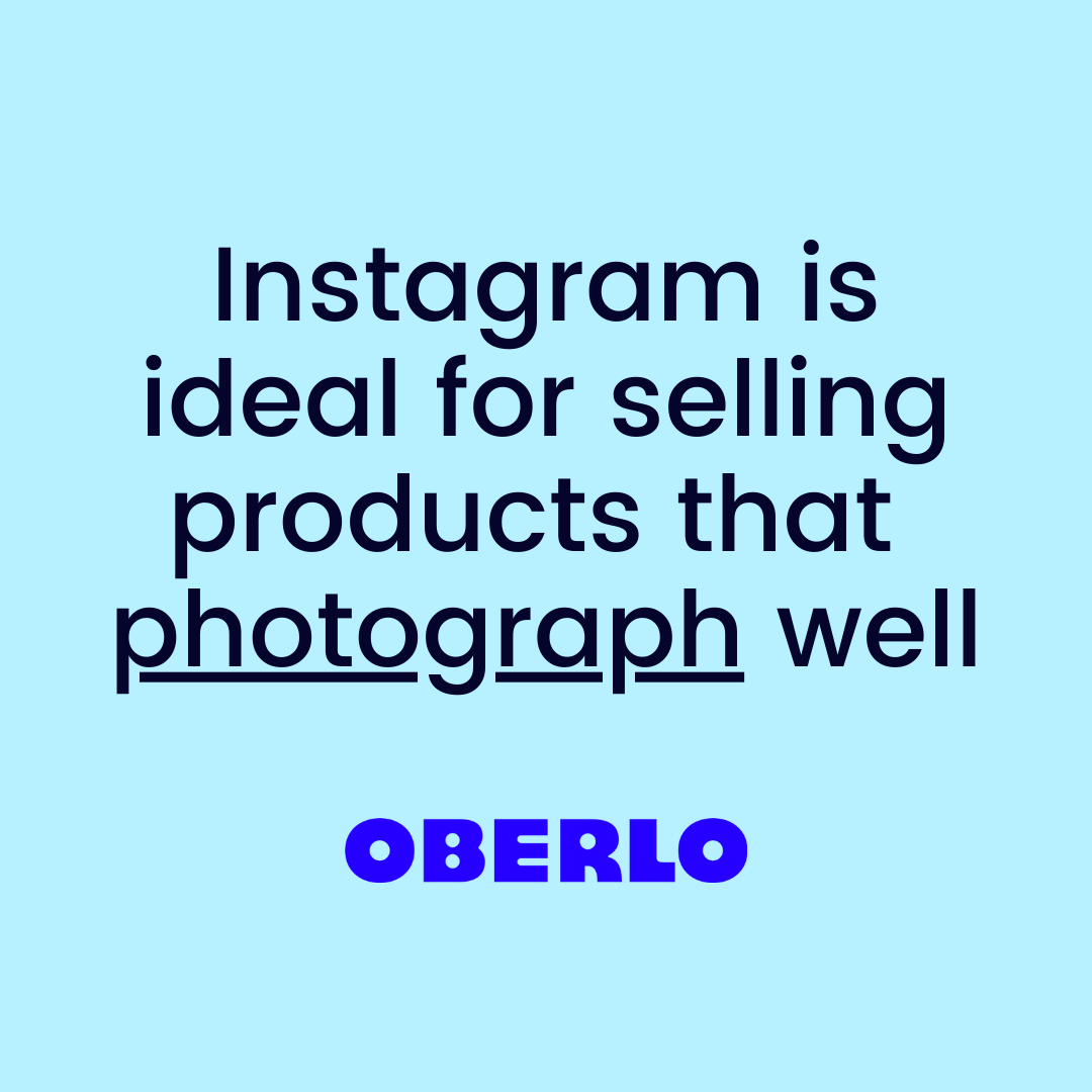 Instagram是出售上镜物品的理想选择