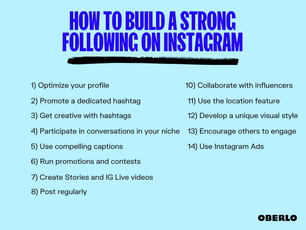 如何在Instagram上建立强大的粉丝
