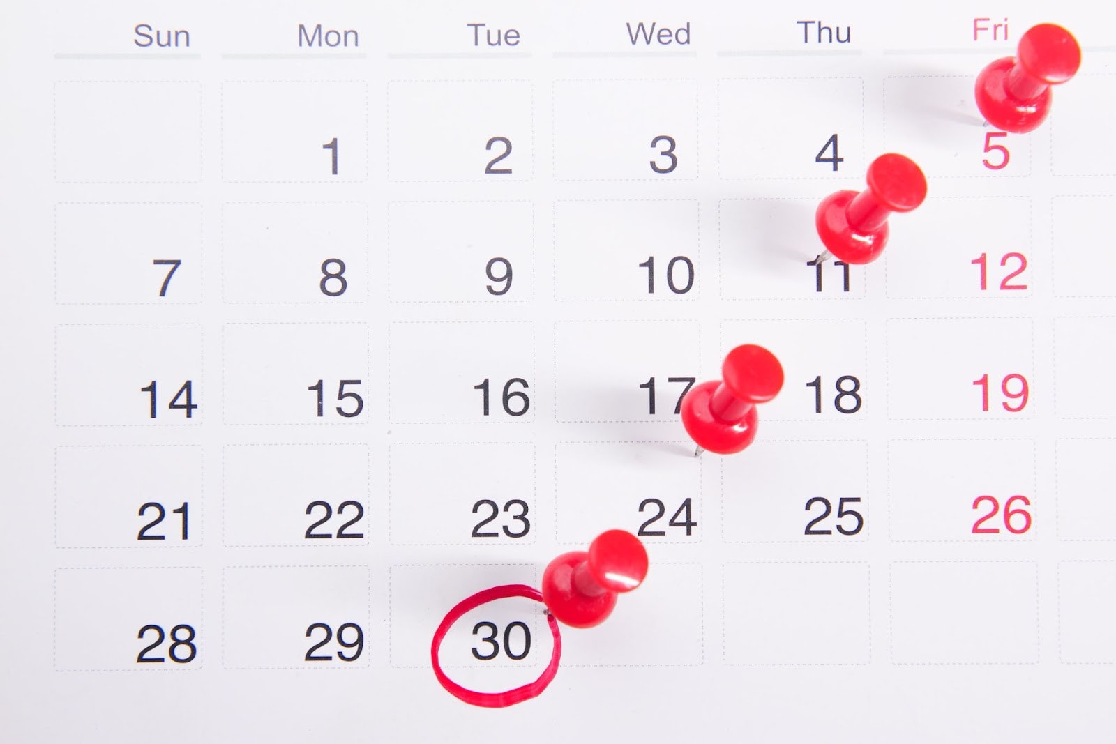 如何建立一个营销日历:5个技巧