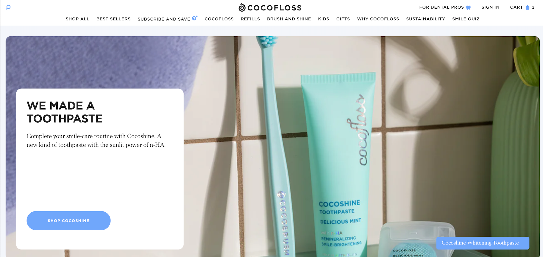 best online store names: cocofloss