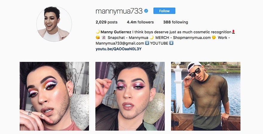 曼尼·古铁雷斯-自我品牌